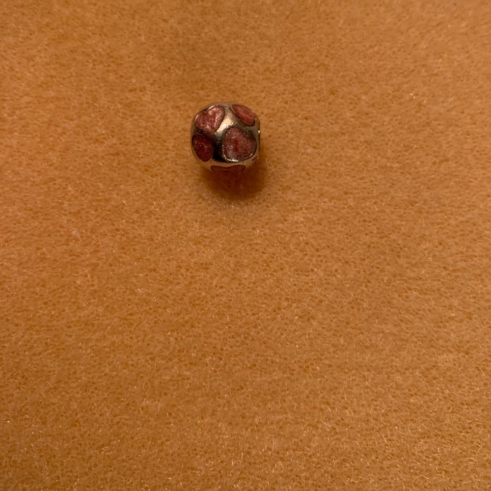 Pandora Pink Encased with Love Charm